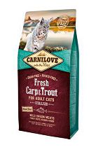 Carnilove Cat Fresh Carp & Trout Sterilised Adult 6kg + Churu ZADARMO