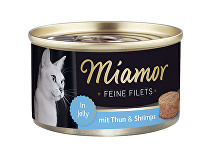 Miamor Cat Filet tuniak v konzerve + krevety 100g