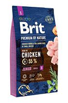 Brit Premium Dog by Nature Junior S 8 kg zľava