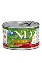 N&D DOG PRIME Adult Chicken & Pomegranate Mini 140g + Množstevná zľava zľava 15% 1+1 zadarmo