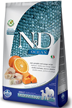 N&D OCEAN DOG GF Adult M/L Codfish&Pumpkin&Orange 12kg + konzerva ZADARMO