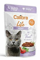 Calibra Cat Life pocket Adult Teľacie mäso v omáčke 85g