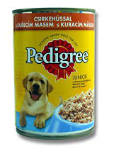 Pedigree Junior kuracie konzervy 400g + Množstevná zľava zľava 15%