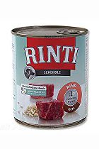 Rinti Dog Sensible konzerva s hovädzím mäsom a ryžou 800g + Množstevná zľava zľava 15%