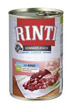 Rinti Dog Junior konzerva s hovädzím mäsom 400g