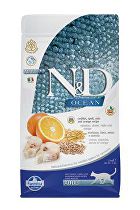 N&D OCEAN LG CAT Adult Codfish & Orange 1,5kg zľava
