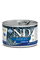 N&D DOG OCEAN Adult Salmon & Codfish Mini 140g + Množstevná zľava zľava 15% 1+1 zadarmo