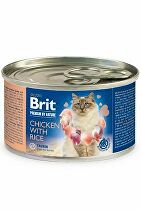 Brit Premium Cat by Nature konz Chicken&Rice 200g + Množstevná zľava zľava 15%