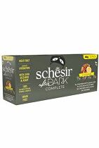 Schesir Cat Cons. After Dark Wholefood Variety 12x80g