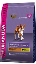 Eukanuba Dog Puppy&Junior Medium 3kg zľava