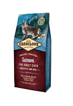 Carnilove Cat Salmon for Adult Sensitiv & LH  6kg + Churu ZADARMO