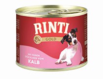 Rinti Dog Gold teľacia konzerva 185g + Množstevná zľava zľava 15%