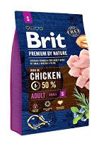 Brit Premium Dog by Nature Adult S 3kg zľava