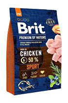 Brit Premium Dog by Nature Sport 3kg zľava