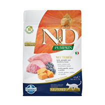 N&D Pumpkin CAT Neutered Lamb & Blueberry 300g zľava