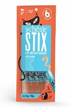 Schesir Cat treat Stix Liquid Snack losos 6x15g