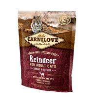 Carnilove Cat Reindeer for Adult Energy & Outdoor 400g zľava