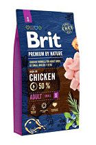 Brit Premium Dog by Nature Adult S 8kg zľava