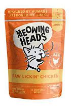 MEOWING HEADS Paw Lickin\' Chicken 100g + Množstevná zľava