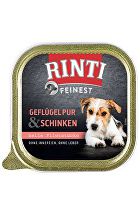 Rinti Dog vanička Feinest hydina + šunka 150g + Množstevná zľava zľava 15%