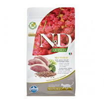 N&D Quinoa CAT Neutered Duck &Broccoli&Asparagus 1,5kg zľava