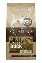 QUATTRO Dog Dry SB Adult Duck 1,5kg zľava