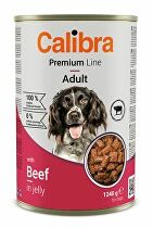 Calibra Dog Premium Cons. s hovädzím mäsom 1240g