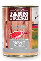 Farm Fresh Dog Monoproteínová konzerva s jahňacím mäsom 400g