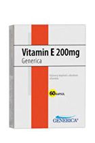 Vitamín E 200mg Generica cps 60