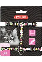 Postroj pre mačky ARROW nylon čierny Zolux