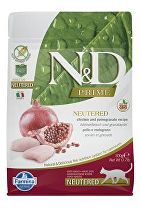 N&D PRIME CAT Neutered Chicken&Pomegranate 5kg zľava