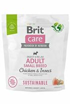 Brit Care Dog Sustainable Adult Small Breed 1kg zľava