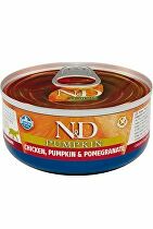 N&D CAT PUMPKIN Adult Kuracie mäso a granátové jablko 70g + Množstevná zľava zľava 15% 1+1 zadarmo