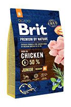 Brit Premium Dog by Nature Junior M 3kg zľava