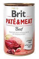 Brit Dog Cons Paté & Meat Beef 400g + Množstevná zľava zľava 15%