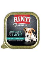 Rinti Dog vanička Feinest hydina + losos 150g + Množstevná zľava zľava 15%