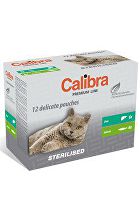 Calibra Cat pocket Premium Steril. multipack 12x100g + Množstevná zľava