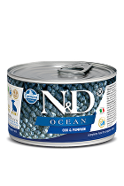 N&D DOG OCEAN Puppy Codfish & Pumpkin Mini 140g + Množstevná zľava zľava 15% 1+1 zadarmo