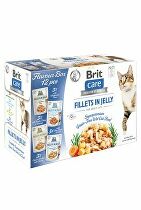 Brit Care Cat Fillets in Jelly Flavour box 12x85g + Množstevná zľava