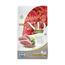 N&D Quinoa DOG Neutered Mini Duck&Broccoli&Asp. 800g zľava