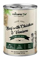 Chicopee Cat Cons. Kitten Paté Pot Beef+Chicken 400g