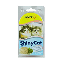 Gimpet cat cons. ShinyCat Junior chicken 2x85g + Množstevná zľava zľava 15%