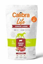 Calibra Dog Life Junior Large Čerstvé hovädzie mäso 100g