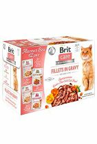 Brit Care Cat Fillets Gravy Flavour box 4*3psc(12*85g) + Množstevná zľava