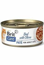 Brit Care Cat Cons Paté Beef & Olives 70g + Množstevná zľava zľava 15%