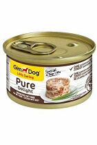 Gimdog Pure delight cons. kuracie mäso s hovädzím 85g + Množstevná zľava zľava 15%