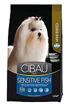 CIBAU Dog Adult Sensitive Fish&Rice Mini 2,5kg zľava