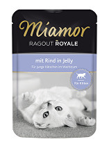 Miamor Cat Ragout Junior hovädzia kapsa v želé 100g + Množstevná zľava