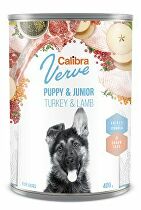 Calibra Dog Verve konz.GF Junior Turkey&Lamb 400g + Množstevná zľava zľava 15%