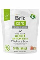 Brit Care Dog Sustainable Adult Medium Breed 1kg zľava